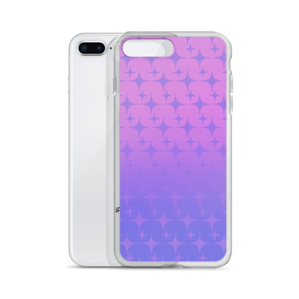 Purple Ghost Sparkle Phone Case (iPhone 6/6S/6 Plus/6S Plus/7/8/7 Plus/8 Plus/X/XS/XR/XS Max/11/11 Pro/11 Pro Max/SE)