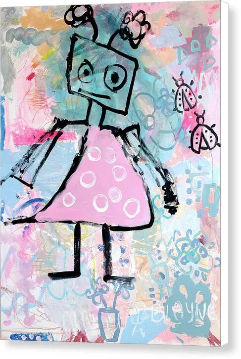 Quinns Robot - Canvas Print