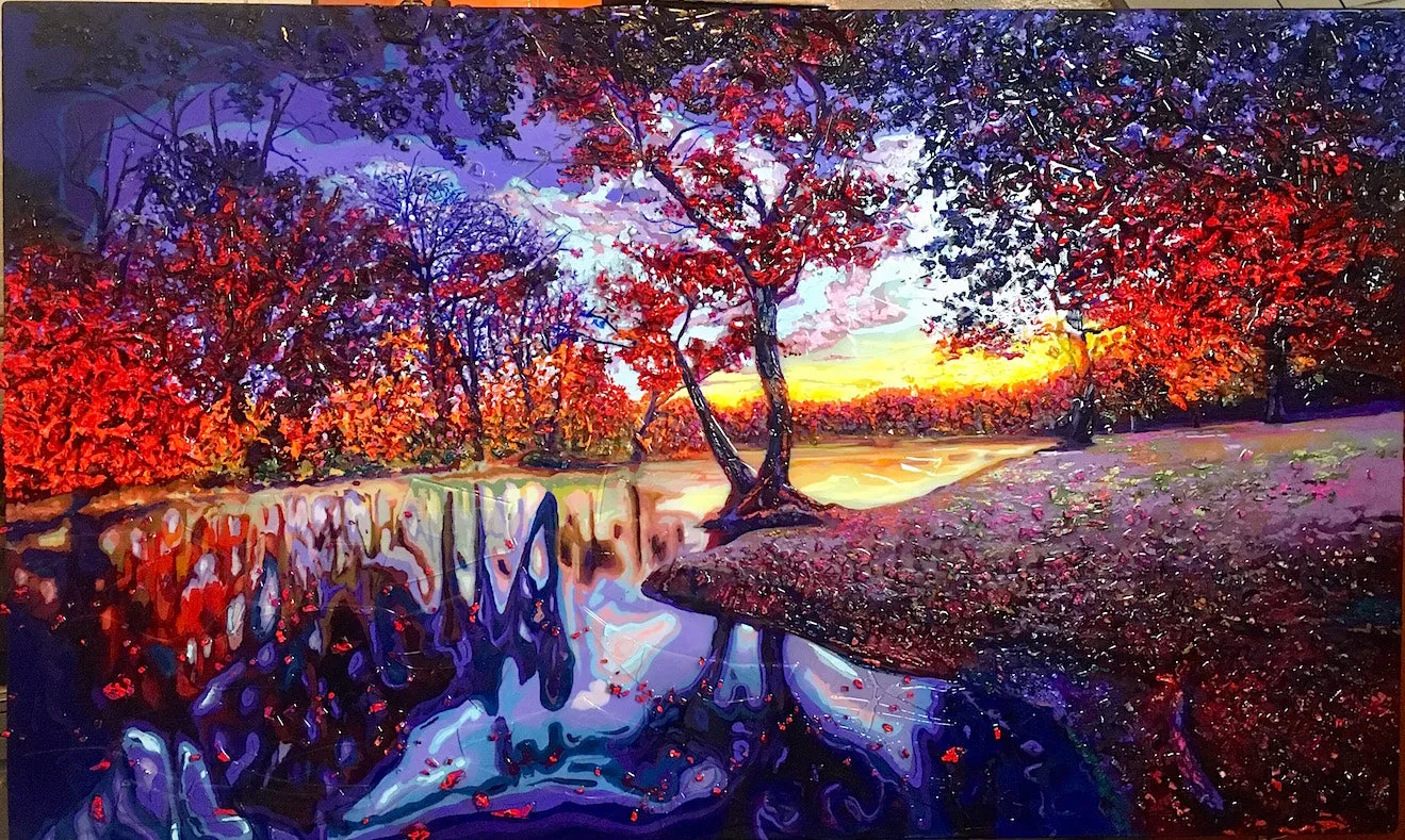 "Autumn Tango" 36x60