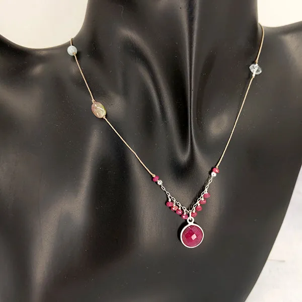 Rapture in Rubies Necklace