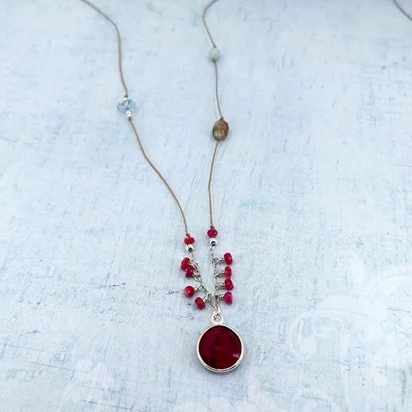 Rapture in Rubies Necklace