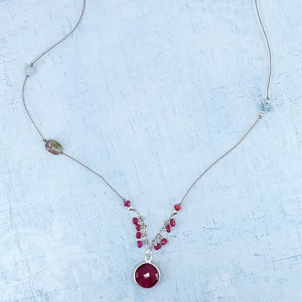 Rapture in Rubies Necklace