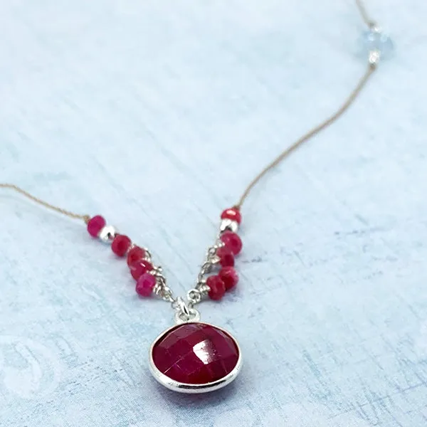 Rapture in Rubies Necklace