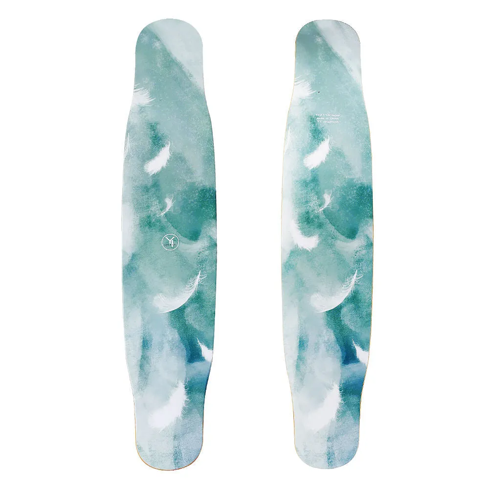 Rebirth Yi Longboard Deck - Feather Series