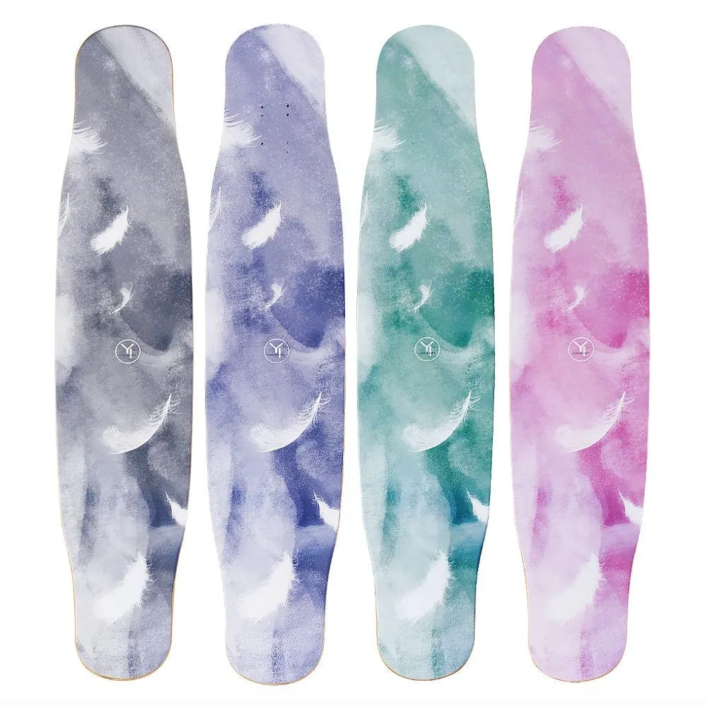 Rebirth Yi Longboard Deck - Feather Series