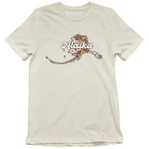 Retro Floral Alaska