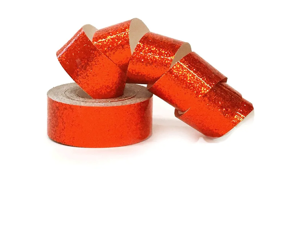 RETRO GLITTER Decorative Tape: 1" x 150 FT ROLL