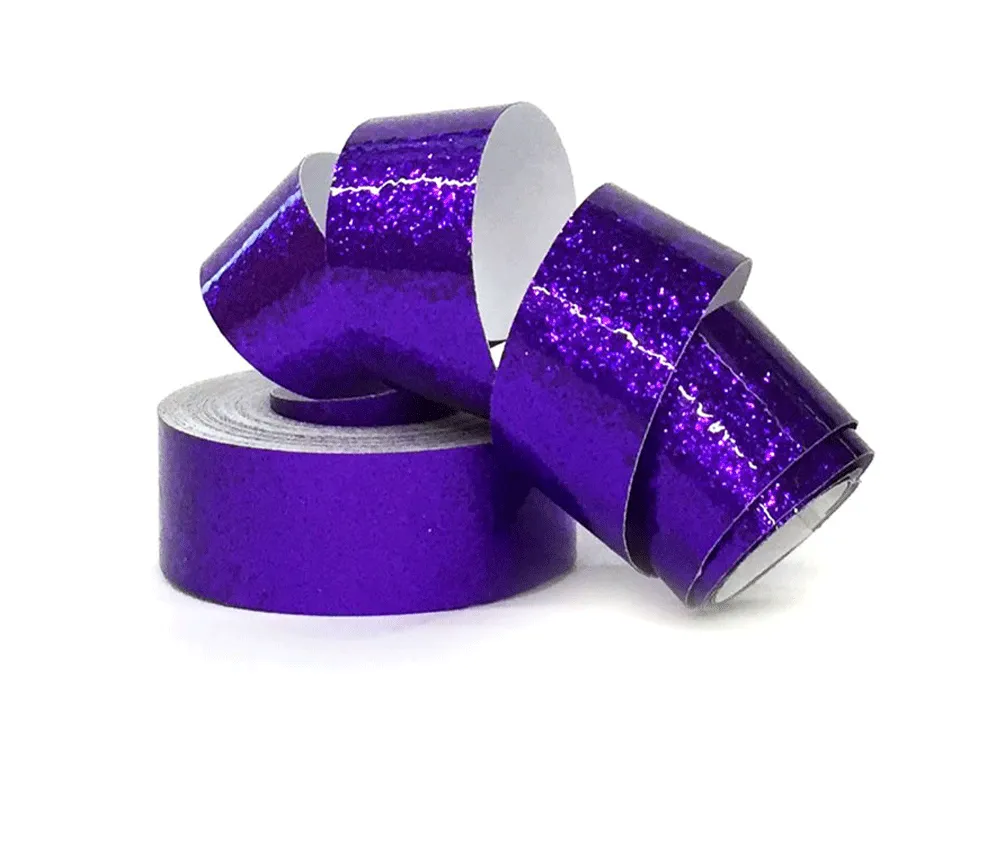 RETRO GLITTER Decorative Tape: 1" x 150 FT ROLL