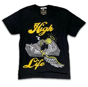 Retro Label High Life Shirt (Retro 4 YELLOW THUNDER)