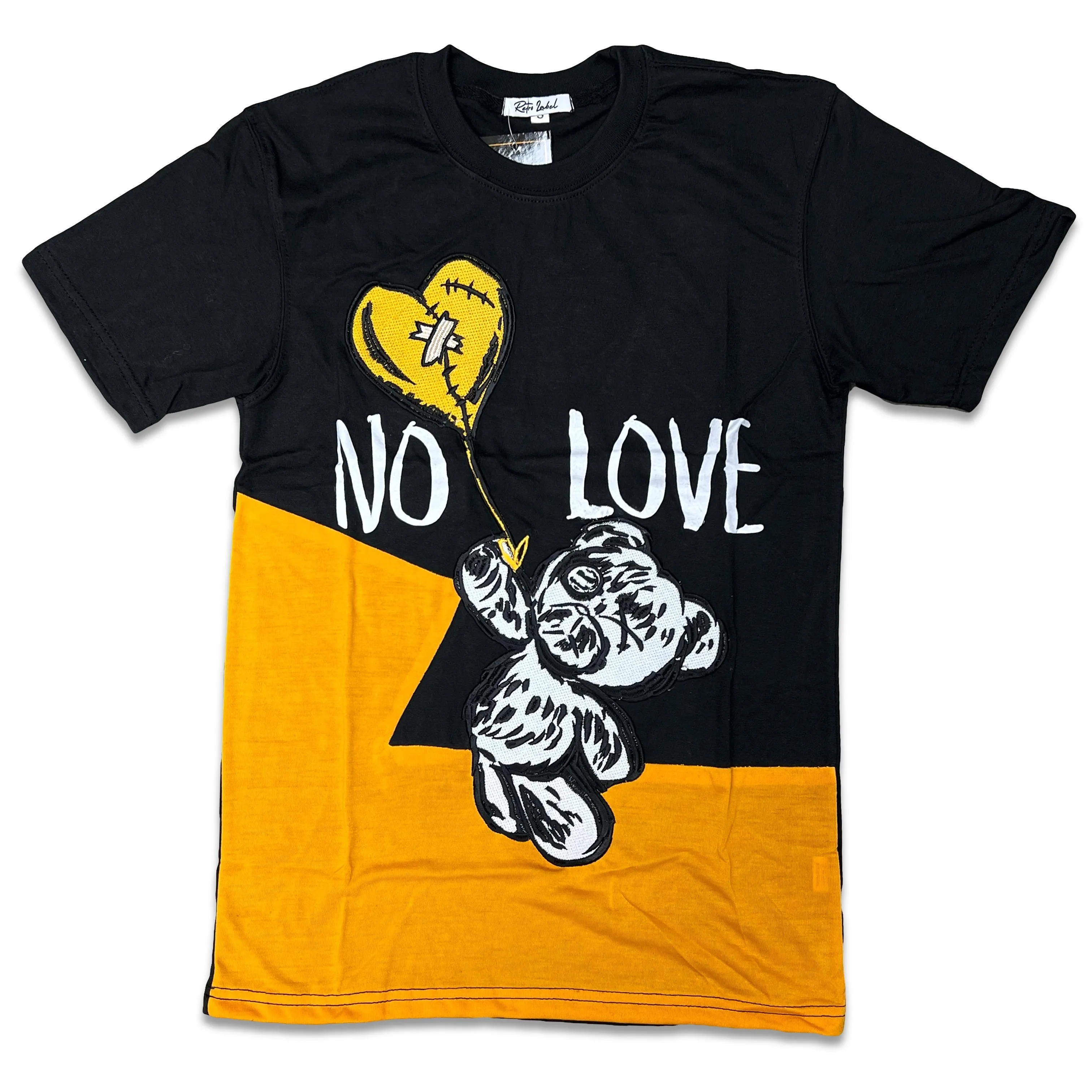 RETRO LABEL No Love SHIRT (RETRO 1 High OG Taxi)