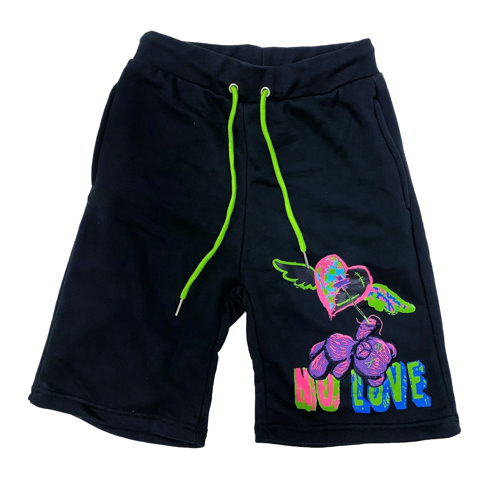 Retro Label No Love Shorts (Retro 5 Alternate Bel-Air Black)