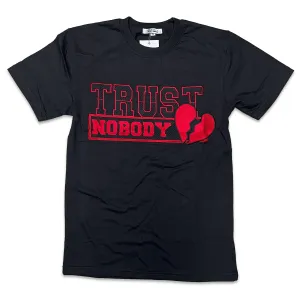 RETRO LABEL Trust Nobody SHIRT (RETRO 9 CHILE RED)
