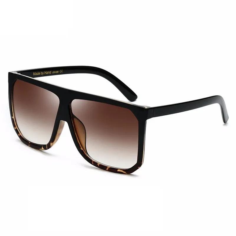 Retro Large Frame Sunglasses