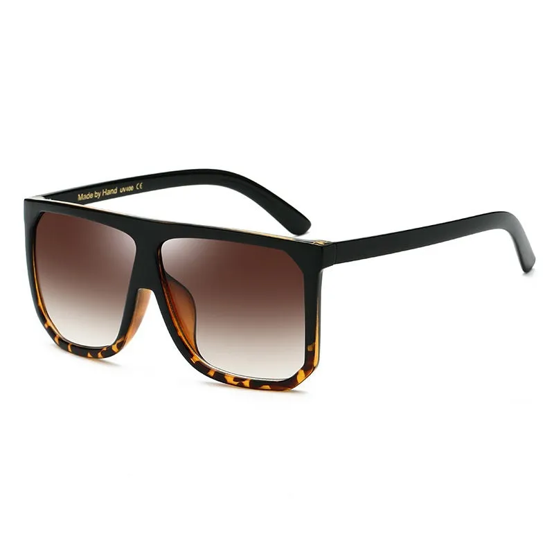 Retro Large Frame Sunglasses