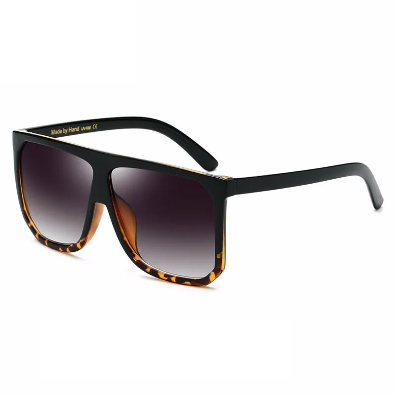 Retro Large Frame Sunglasses