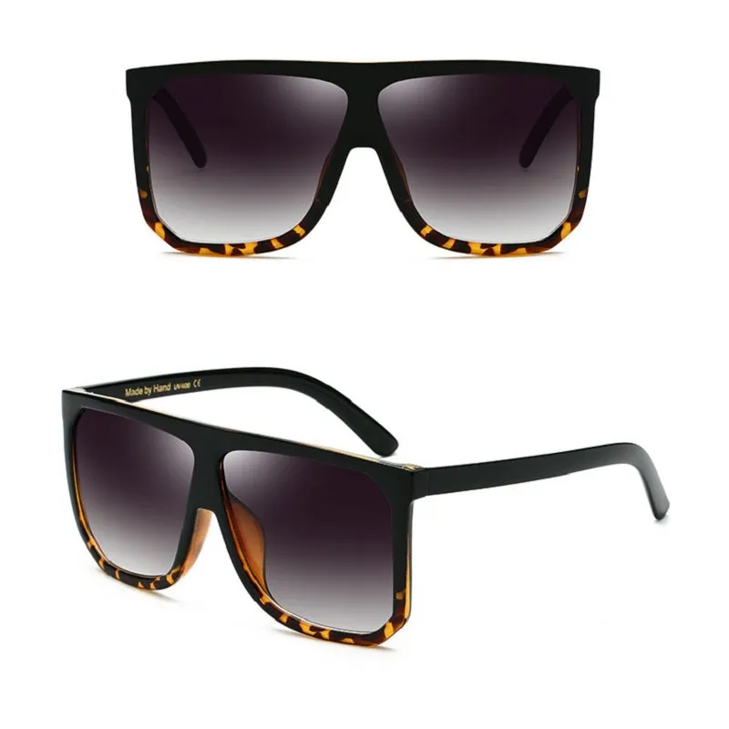 Retro Large Frame Sunglasses