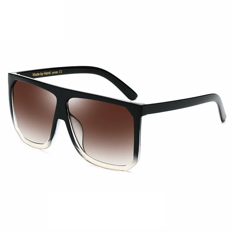 Retro Large Frame Sunglasses