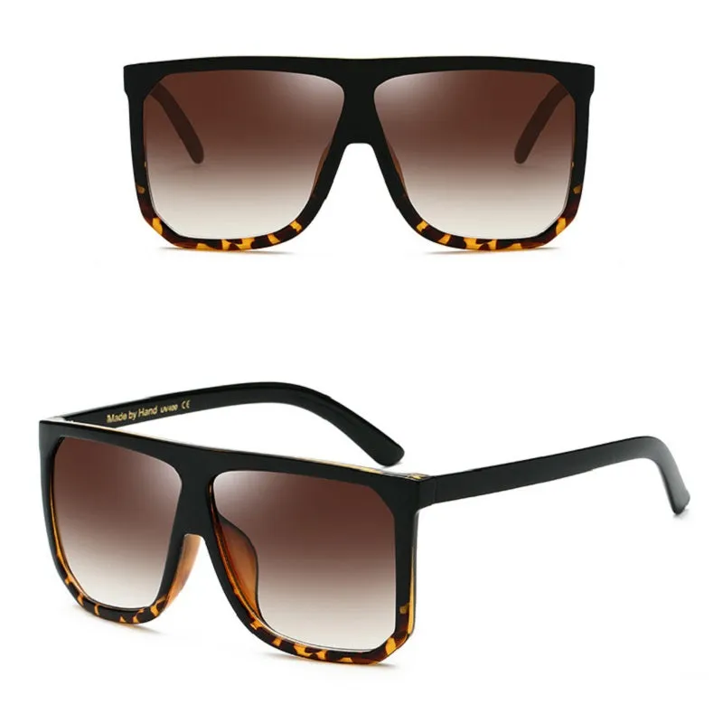Retro Large Frame Sunglasses