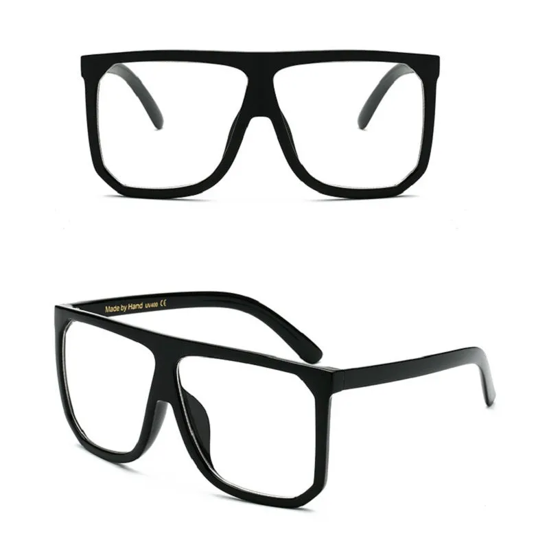 Retro Large Frame Sunglasses