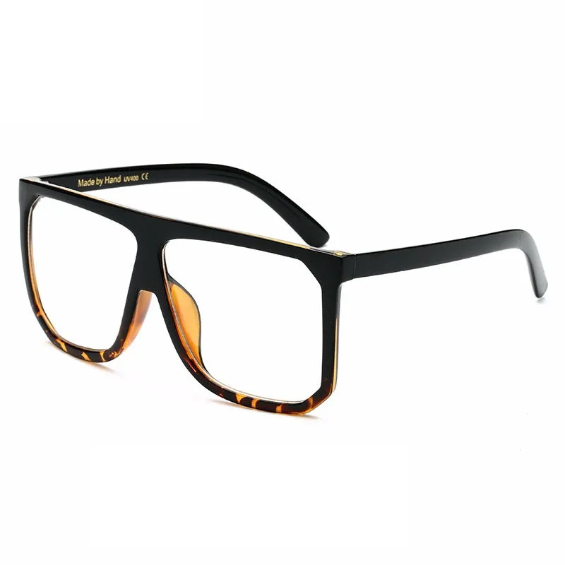 Retro Large Frame Sunglasses