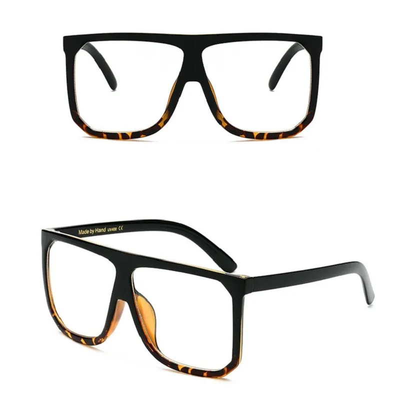 Retro Large Frame Sunglasses
