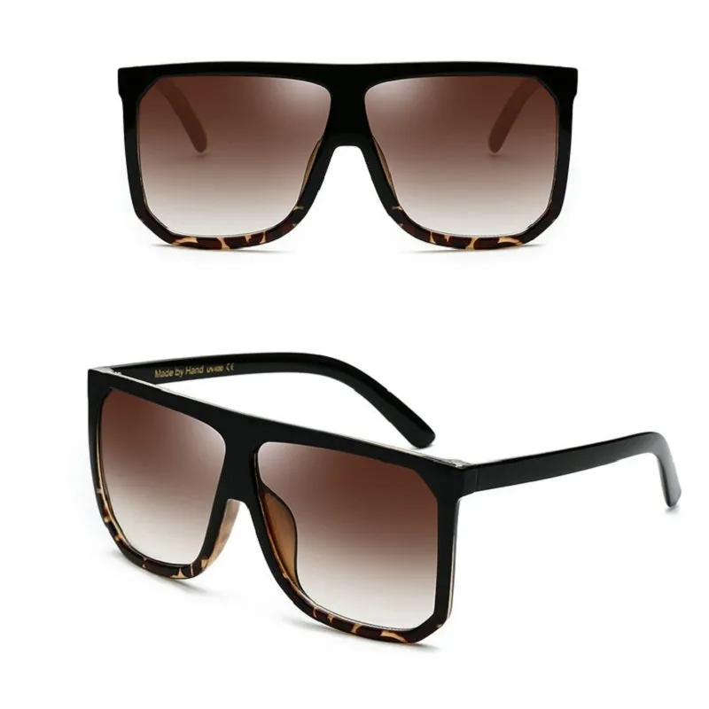 Retro Large Frame Sunglasses