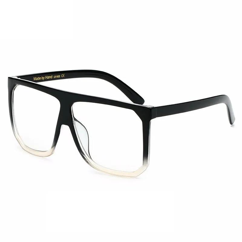 Retro Large Frame Sunglasses
