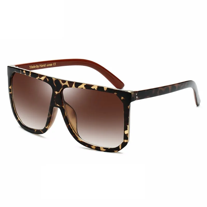 Retro Large Frame Sunglasses
