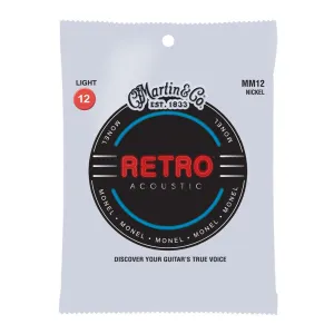 Retro Strings Light Monel 12/54