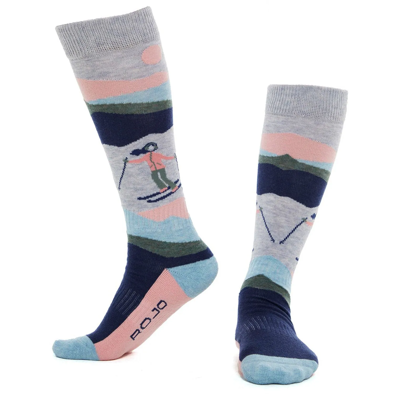Retro Womens Ski Sock