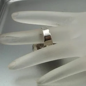Ring 925 Sterling Silver  size 7.5,8 Handmade Artistic Hadar Designers (H) LAST