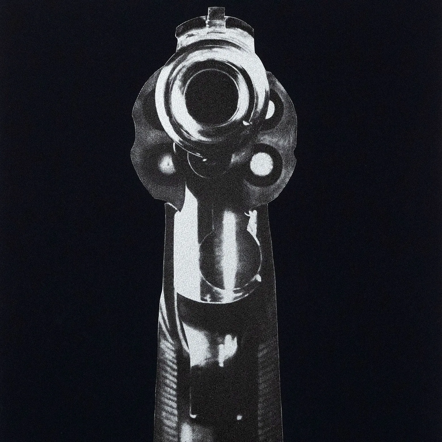 ROBERT LONGO "GUN" SCREENPRINT, 1994