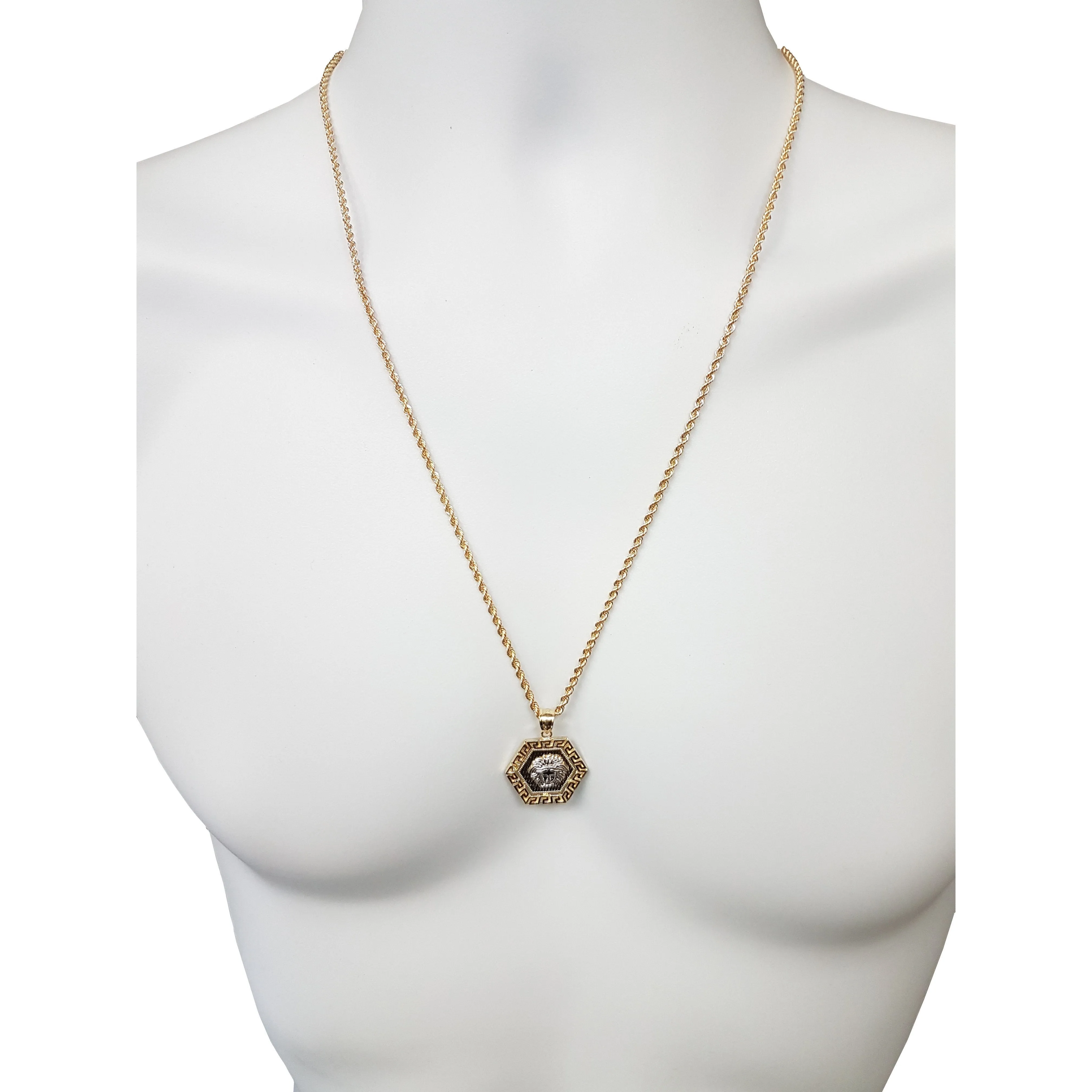 Rope Chain 2.5MM With Medusa NSA-018