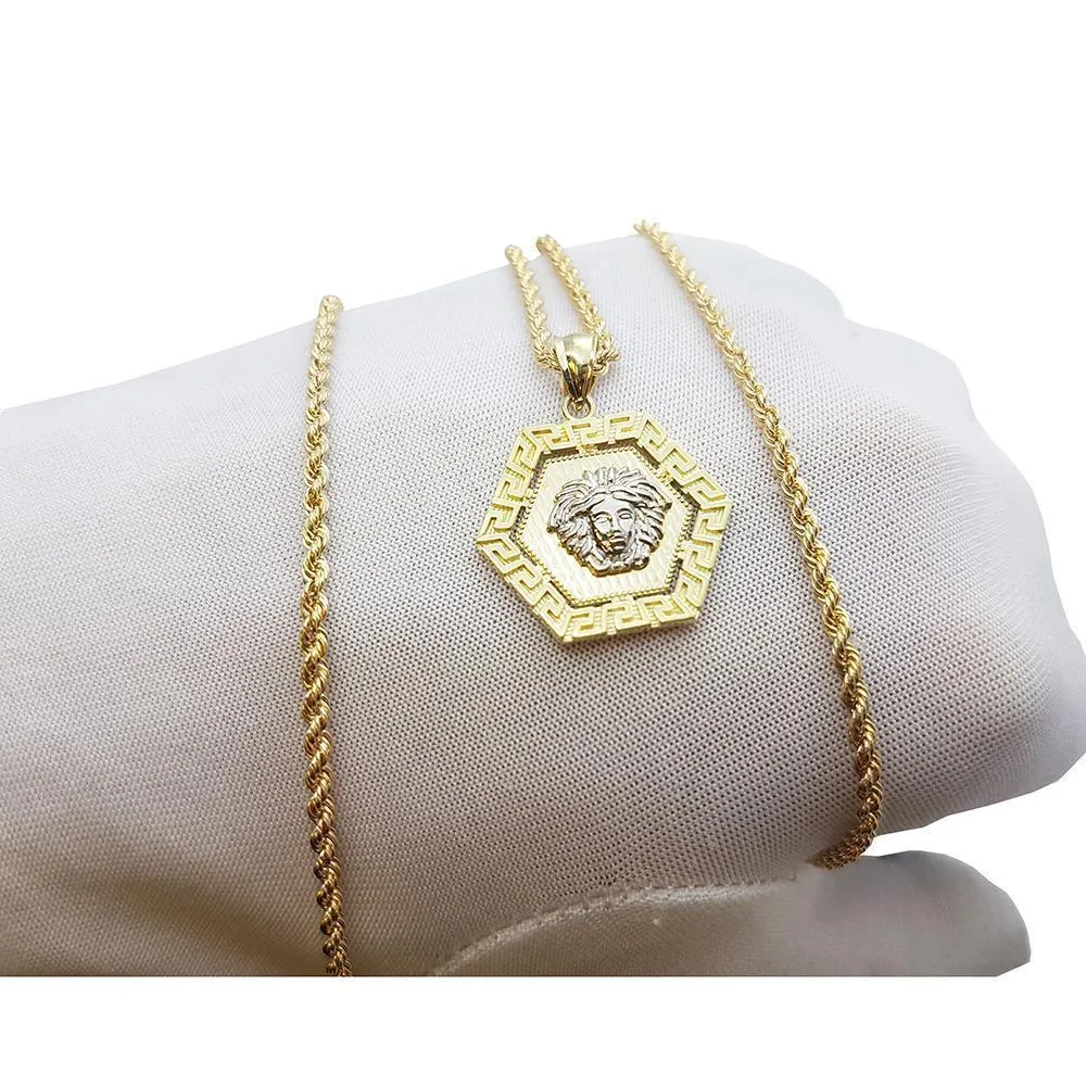 Rope Chain 2.5MM With Medusa NSA-018