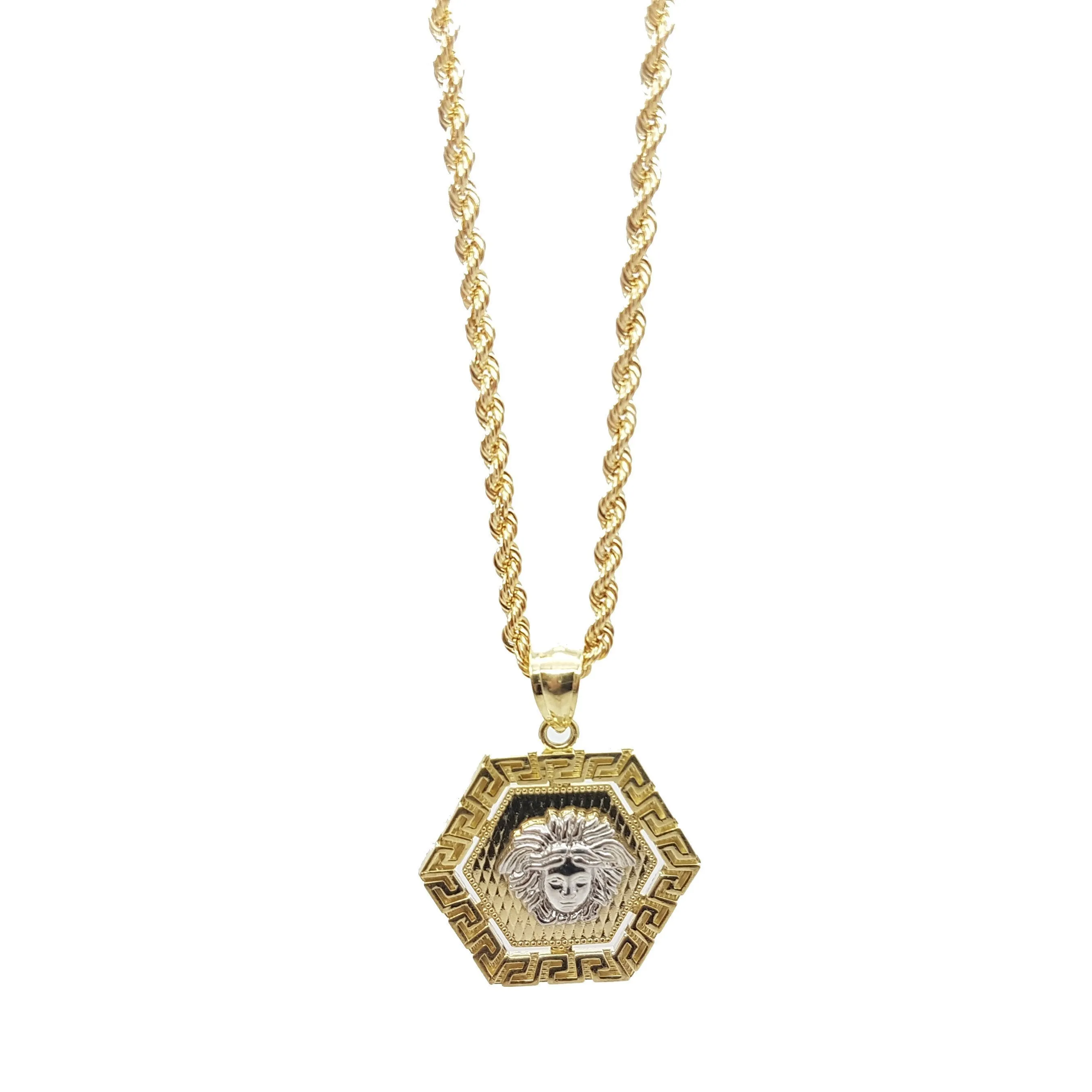 Rope Chain 2.5MM With Medusa NSA-018