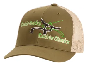 RS "Cashin Checks" Moss Green Snapback Cap