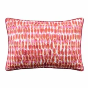 Ryan Studio - 14" x 20" Rain Water Pink Coral Pillow