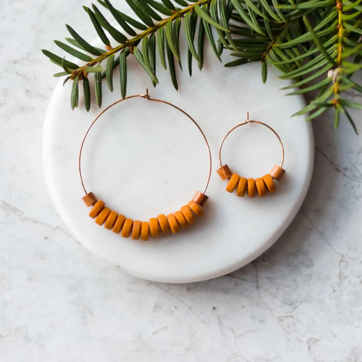 Saddle Ellen Hoop Earrings