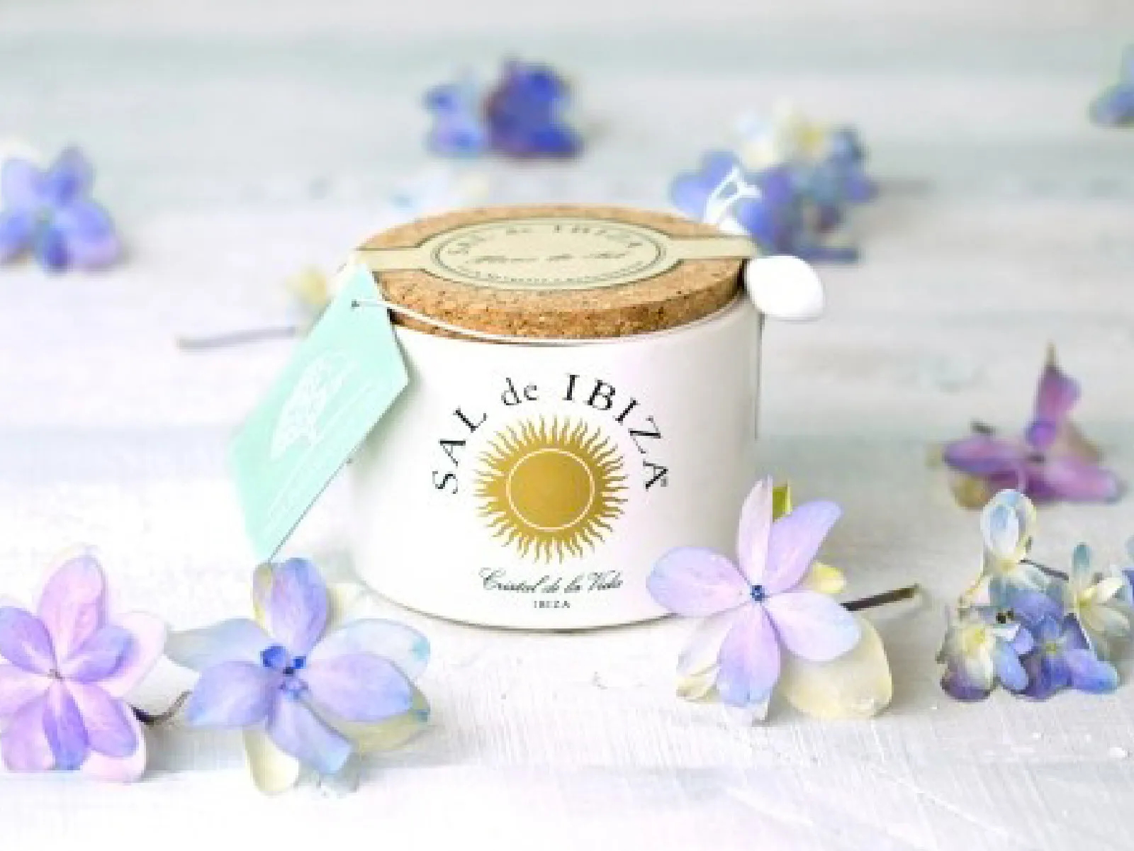 Sal de Ibiza Fleur de Sel with Ibicencan Herbs, Ceramic Pot