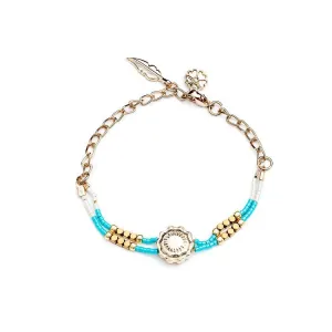 Santa Maria Bracelet in Turquoise & Gold