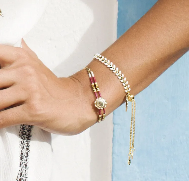 Santa Maria Bracelet in Turquoise & Gold