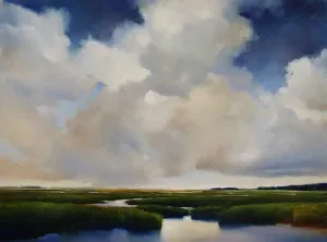 “Sapphire Evening”