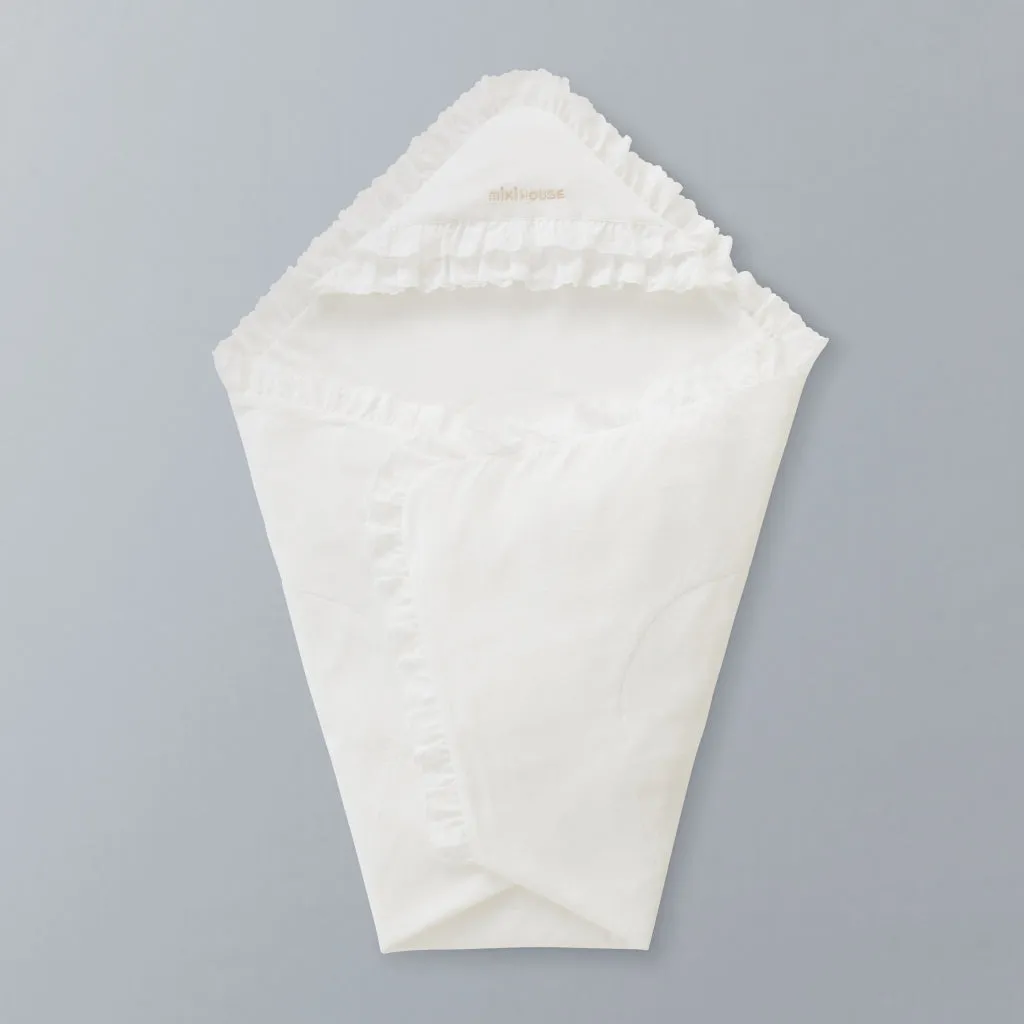 Sea Island Cotton Knit-Gauze Baby Swaddle