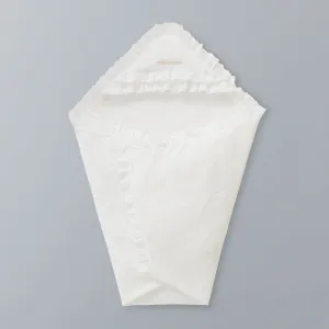 Sea Island Cotton Knit-Gauze Baby Swaddle