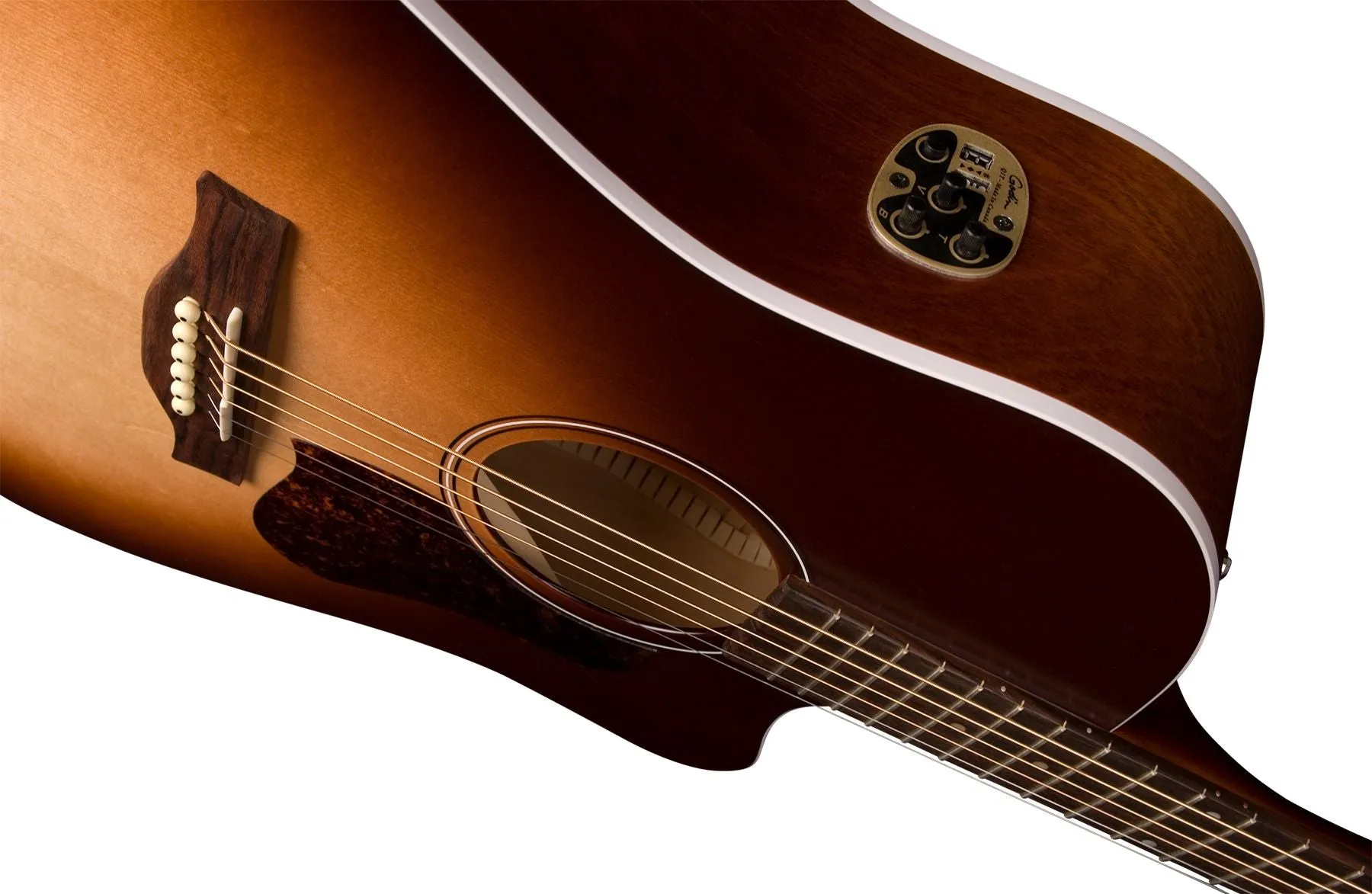 Seagull 046478 / 051915 Entourage Autumn Burst CW QIT Cutaway Acoustic Guitar MADE In CANADA