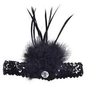 Sequin Flapper Headband