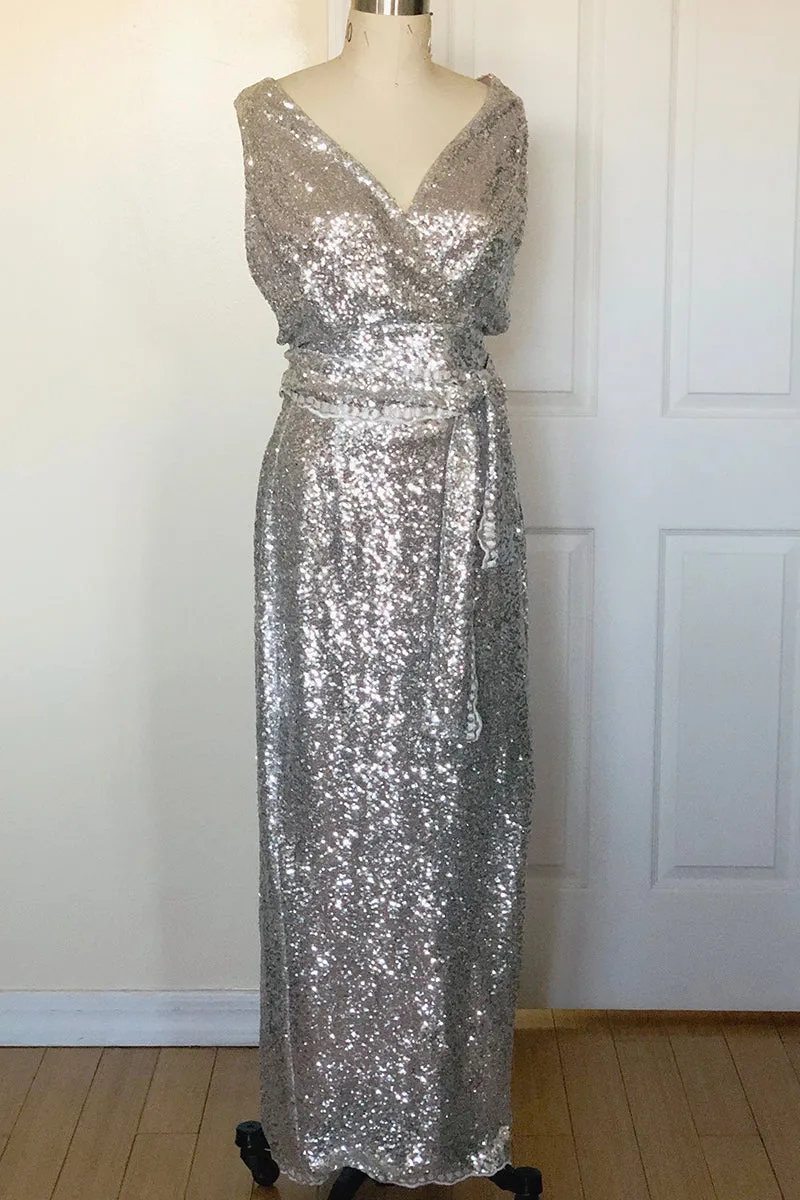 Sequin Top and Skirt Set (Style #167LS )