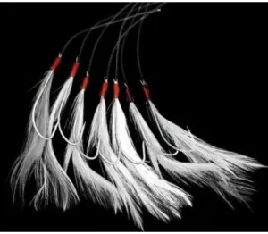 Shakespeare Mackerel Feather White Rigs
