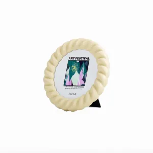 Shell Photo Frame, Beige