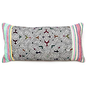 Shipibo Pillow Colorful Two